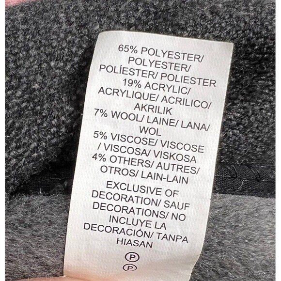 Lucky Brand Vest Poncho Blanket Cape Womens One Size Striped Open Front Western - Picture 7 of 9